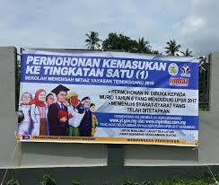 Sekitar majlis pendaftaran dan orientasi pelajar tingkatan 1 ke smk kampung baru kerteh pada 30 disember 2017 yang lepas. Banner Iklan Permohonan Ke Tingkatan Sm Imtiaz Yt Marang Facebook