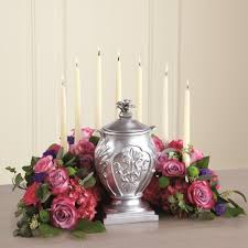 Get a free velvet cremation urn bag with any purchase. Cremation Urn Flowers Candles Ital Florist Toronto