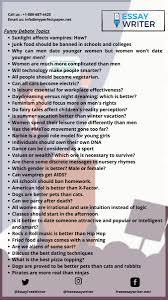 Check spelling or type a new query. Essay Writer On Twitter A Debate Is An Essential Part Of An Academic Program Students Face Problems While They Are Choosing Debate Topics This Blog Provides You With Some Amazing Topics To
