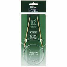 Maybe you would like to learn more about one of these? Clover Knitting Pins Circular Fixed Takumi Bamboo 80cm X 2 50mm Fruugo Lu