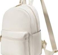 LOVEVOOK Zaino Donna Piccolo, Impermeabile Borsa Zainetto Donna Antifurto  Elegante Borse Zaini Desigual per Lavoro Viaggio Bianco : Amazon.it: Moda