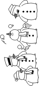 Kleurplaat Sneeuwpop Sneeuwpop Sneeuwpop Kerst Knutselen Kerst Ramen