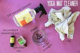 How often you clean and deodorize your yoga mat depends on the type of yoga you are. Diy Yoga Mat Cleaner Rachel Hollis