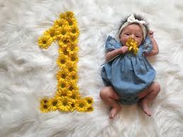 Girl 1 Month Baby Decoration Ideas Novocom Top