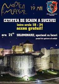 19 mai 2018, ora 18.00, locaţie: Noaptea Muzeelor 2018 Programul Evenimentelor Din Suceava