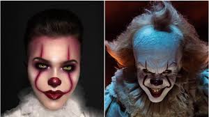 Pennywise of it wallpaper, balloon, clown, sewerage, stephen kings. Makeup Artist Shared His Halloween Beauty Routine For A Pennywise From It Look Teen Vogue