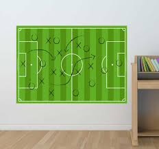 Wer große mengen suchaufwand mit der produktsuche auslassen will, möge sich an eine empfehlung von dem fußballfeld markierungen. Fussballfeld Strategie Wandtattoo Tenstickers