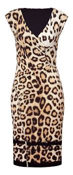 Roberto Cavalli Beige Black Leopard Print Dress With Images Leopard Print Dress Animal Print Fashion Leopard Fashion