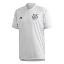 Wie bei der deutschen nationalmannschaft üblich, ist die heimfarbe des dreifachen europameisters weiß. Adidas Dfb Deutschland Trainingstrikot Em 2021 Clgrey S 39 95