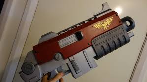 Warhammer Mark Vb Godwyn Pattern Bolter Prop for Cosplay | Cybermike,  Balding Eagle