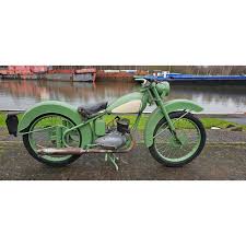 Image result for Green 1952 Motorcycle