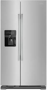 Sit back, relax and breathe easy with heating and air conditioning systems from amana brand. Amana Stainless Steel Side By Side Refrigerator 21 4 Cu Ft Asi2175grs Leon S