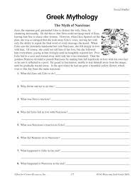 Greek Myth Worksheets 2 Greek Mythology Worksheets Myth Worksheets Greek Myths For Kids