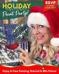Christmas house painting party in Montreal