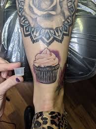 The lyrics at the end of the first verse is what people have particularly honed in on. Cupcake By Teresa Andrews Venom Ink Tattoo Sanford Maine Tattoos