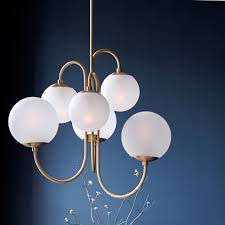 Pelle X West Elm Gooseneck Chandelier