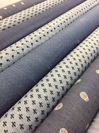 Tissus Jeans Fin Cactus Flamant Rose Bateaux Tetes De Mort Tissus Tissu Jean Self Tissu