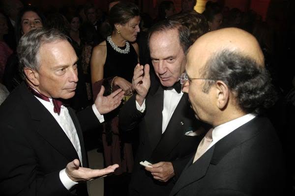 Albert Einstein and Mort Zuckerman