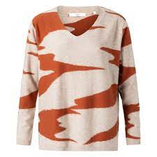 Skip to main search results. Wool Blend Jacquard Sweater Yaya