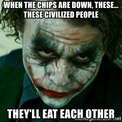 Resultado de imagem para they'll eat each other