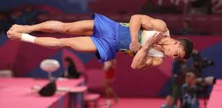 A ginástica artística, também conhecida no brasil como ginástica olímpica, é uma das modalidades da ginástica. Ginastica Artistica Masculina Se Destaca E Supera Nota Do Mundial No Pan 28 07 2019 Uol Esporte