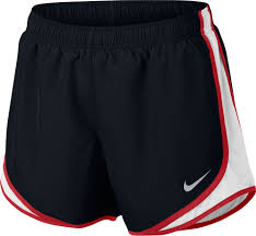 Black And White Shorts Nike Nike Women S 3 Dry Tempo Core Running Shorts Black White Sport Red Nike Outfits Nike Women Nike Shorts Women