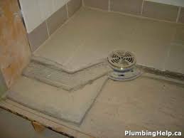 Concrete Shower Pan How To Construct A Tiled Shower Installation Douche Idee Salle De Bain Salle De Bain 3m2