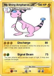 It acts as a beacon for lost people. Pokemon My Shiny Ampharos