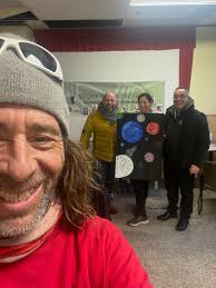 Another Hockey Helps the Homeless Tournament wrapping up for 2022! A huge  Thank You to Kerry LeBlanc and Andrew Gucciardi for coming to visit us at  The Red Road Lodge. Without the