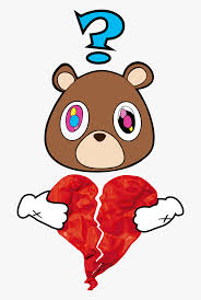 Kanye west homecoming rapper flashing lights, west png. In Search Of Mr West Kanye West Bear Logo Hd Png Download Transparent Png Image Pngitem