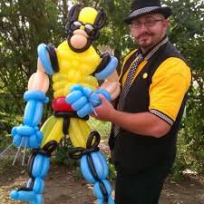 Classic Clowning Has A Team Of Award Winning Balloon Artists Who Provide Entertainment Services For Birthday Parties And Ot The Magicians Entertaining Balloons