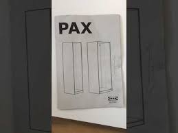 Da sie den schrank wahrscheinlich auch mit türen versehen. Ikea Pax 2 36m Scharnierhalterungen In Welche Locher Abgezahlte Erklarung Youtube