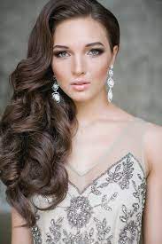 Elegant Side Swept Curls Nothing Else Needed Curls Elegant Needed Nothing Swept Check More At H Wavy Wedding Hair Side Swept Hairstyles Side Hairstyles