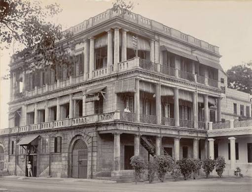 Was the central building in Fort St George, Madras, India, real?