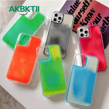 This liquid cases comes with gel bumper that covers all sides and edges. Glow In Liquid Glitter Iphone 12 11 Pro Max 6s Xs Max 7 8 Neon Sand Liquid Case Luminous Quicksand Case Shopee Philippines