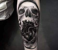 See more ideas about tattoos, skull tattoos, human heart. Skull With Heart Tattoo By Douglas Prudente Post 22650