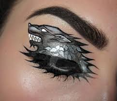 The North Remembers Halloween Eye Makeup Creative Eye Makeup Fantasy Makeup