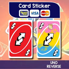 Shop uno reverse card stickers created by independent artists from around the globe. Uno Reverse Touch N Go Card Atm Card Sticker Cover Shopee Malaysia