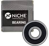 Single Row, Deep Groove, Ball Bearing Pack of 2 For Honda 96100-63010  96100-62030-00 96100-62030 | 2-PACK