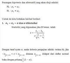 Daerah penolakan atau daerah kritis karena merupakan uji dua ujung, / 2 = 0,025 dengan dk = n1 + n2 1 = 13 + 11 1 = 23. Contoh Soal Hipotesis Nol Dan Hipotesis Alternatif Dapatkan Contoh