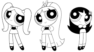 The powerpuff girls each has their personality, unique superpower, and designated color. Powerpuff Girls Coloring Pages