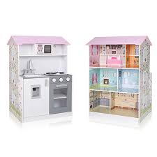 Dieser pinnwand folgen 255 nutzer auf pinterest. Baby Vivo Kinderkuche Und Puppenhaus 2in1 Mira Aus Holz Ma Trading Ihr Spezialist Fur Direktimport