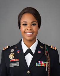 Our Finalist of the Day is Tiye Young: "United States Army Captain Tiye  Young, was born and raised in Charlotte, NC commissioning as an Adjutant  General Corp Officer upon her graduation from