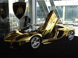 Only 8% of all lamborghini cars available on jamesedition come in this hue. Gold Lamborghini Yours For 7 5 Million