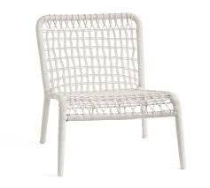 Baja Woven Lounge Chair In 2020 White Lounge Chair Deck Furniture Outdoor Chairs