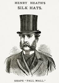 Henry Heath's Print of a Gentleman in a Silk Top-Hat, 1880. Art Prints,  Posters & Puzzles from Mary Evans