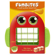 I would have given these food cutters 5 stars, but the green one. Funbites Food Cutter Green Squares Target