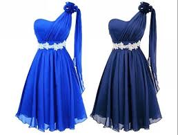Royal Blue Cheap Bridesmaid Dress Dark Blue Short Beaded Rhinestone Prom Dress Evening Dre Evening Dresses Prom Cheap Bridesmaid Dresses Maid Of Honour Dresses