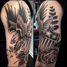 American Flag Eagle Tattoo Black And White Shawnpattontattooer Gmail Com Shawnpattontattooer Instagram Photos And Videos Traditional Eagle Tattoo Eagle Tattoo Tattoos