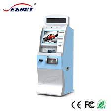 Ticket Vending Machine With Tickets Printer And Bill Payment Kiosk With Cash Acceptor Dispenser Find Complete Vending Machine Ticket Printer Arcade Cabinet